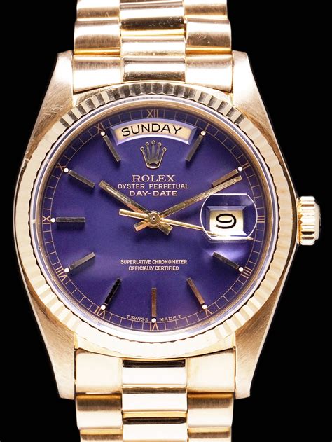 fake rolex purple dial|purple dial Rolex day date.